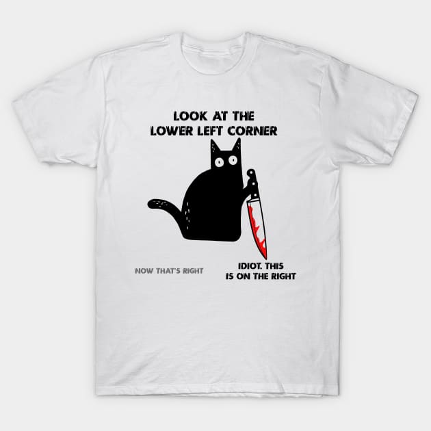 BLACK CAT T-Shirt by NewUs